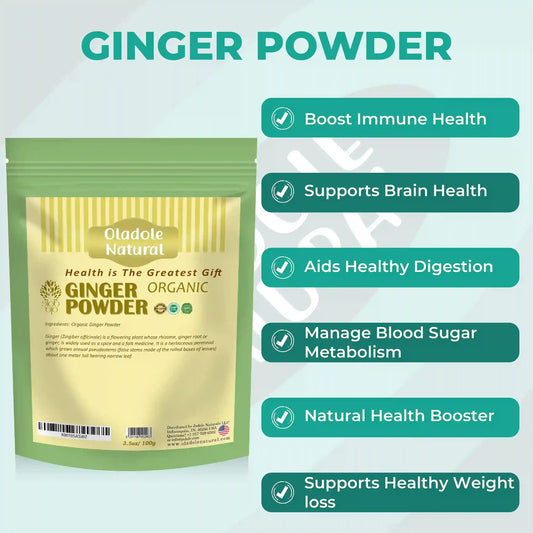 Oladole Natural Ginger Powder 100grams