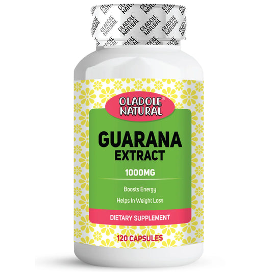 Oladole Natural Guarana Extract 100mg 120 Capsules
