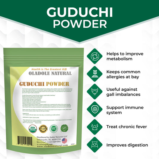 Oladole Natural Guduchi Powder 100g