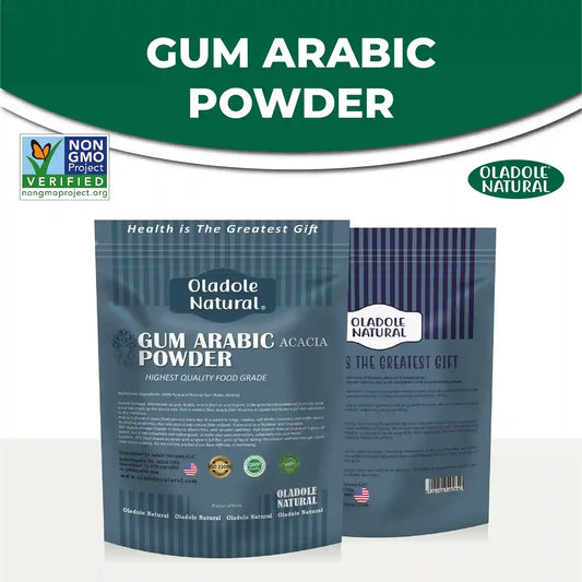 Oladole Natural Gum Arabic (Acacia) Powder - 100g