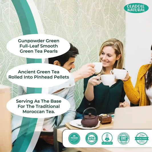 Oladole Natural Gunpowder Green Tea 200g
