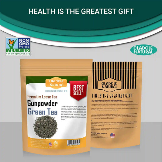 Oladole Natural Gunpowder Green Tea 200g