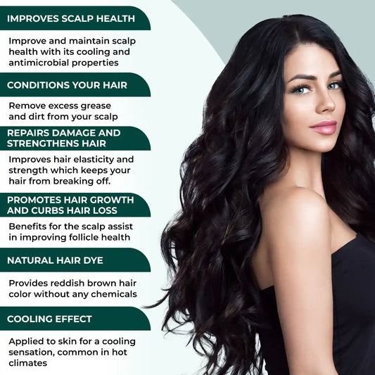 Oladole Natural Organic Henna Powder for Hair 300g