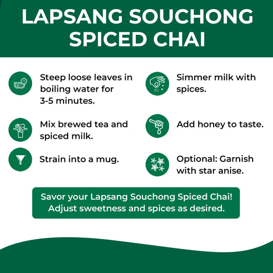 Oladote Natural Lapsang Souchong tea Key Benefits 