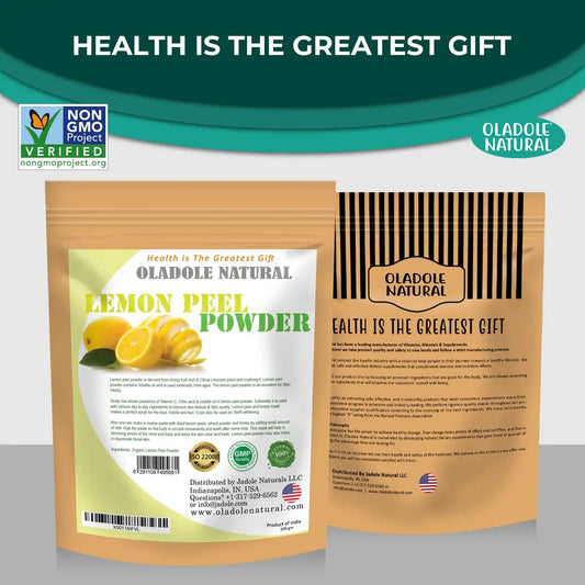 Oladole Natural Lemon Peel Powder 100g