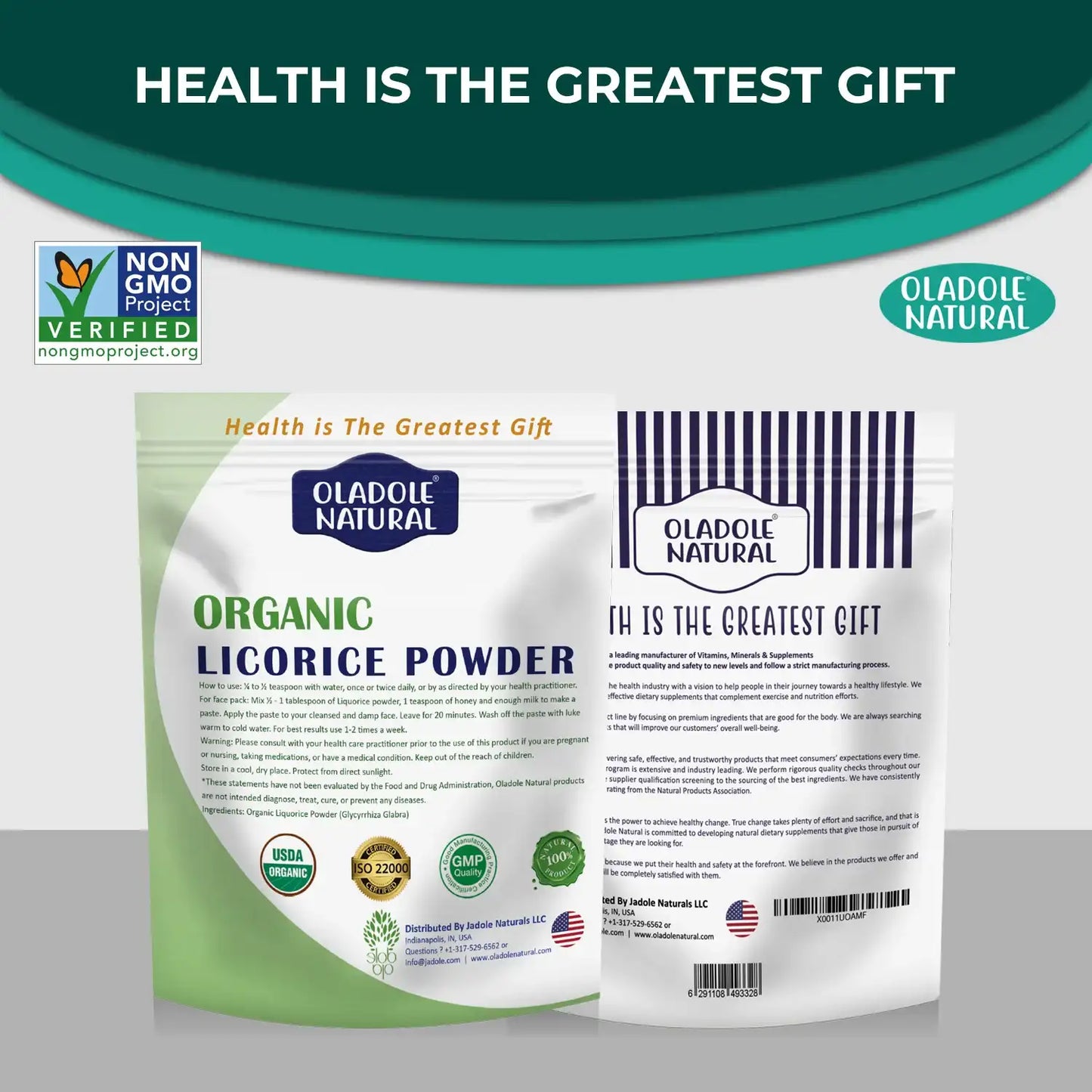 Oladole Natural Licorice Root Powder