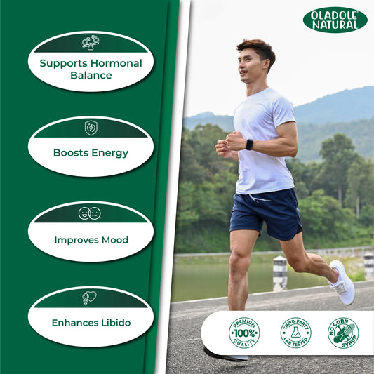 Oladole Natural Organic Maca Root Powder Capsules 8050mg 90 Capsule