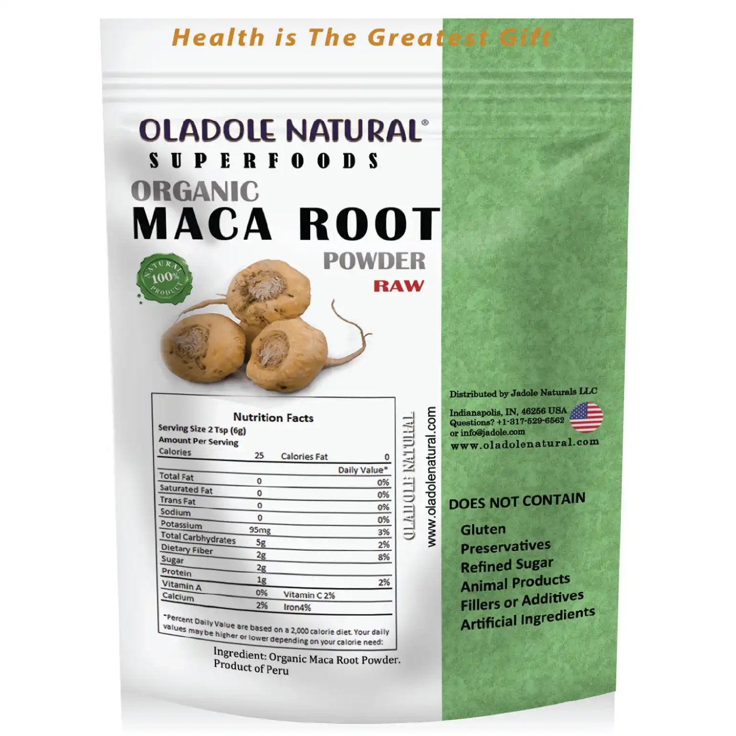 Oladole Natural Organic Maca Root Powder 240 gm