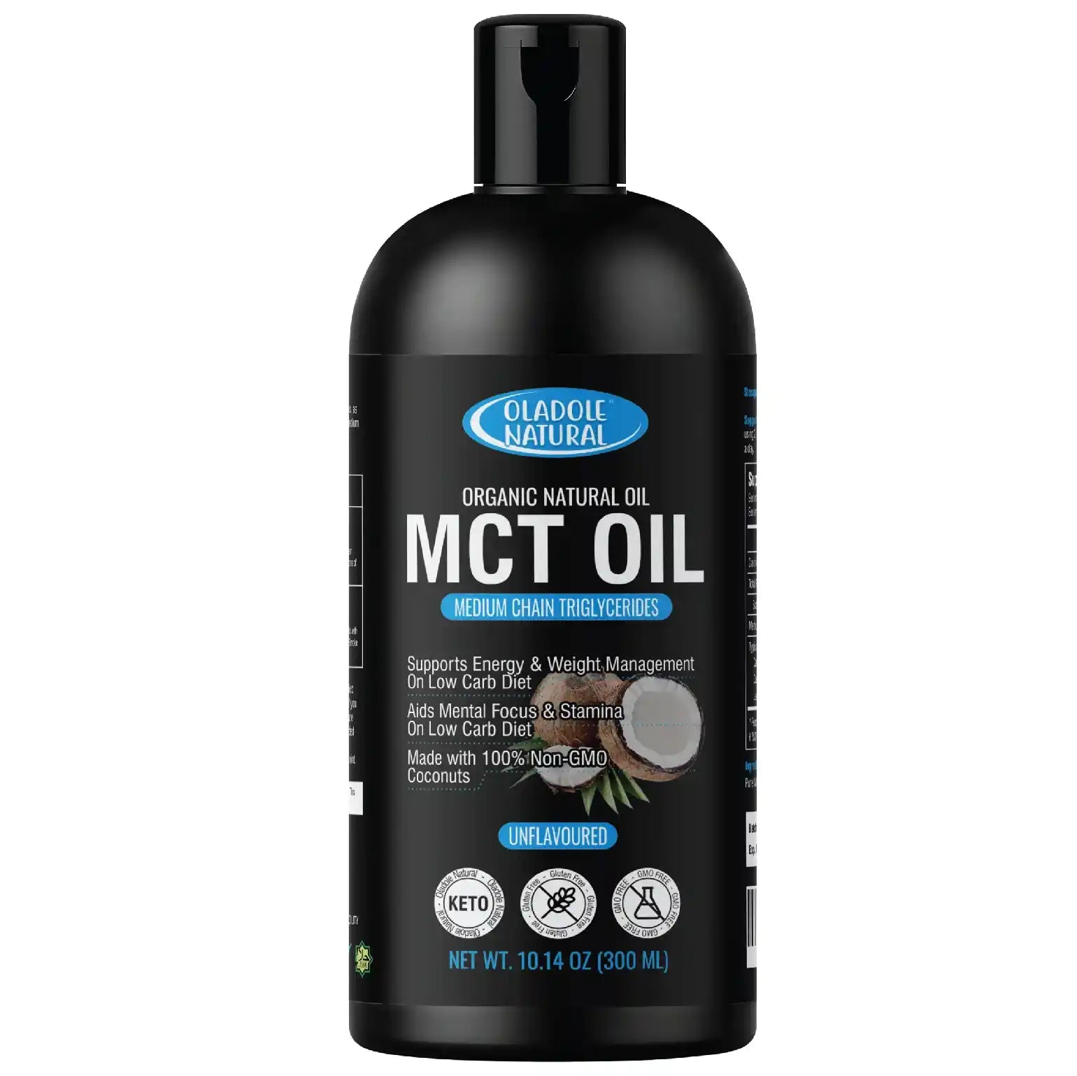 زيت أولادول الطبيعي العضوي MCT 300 مل