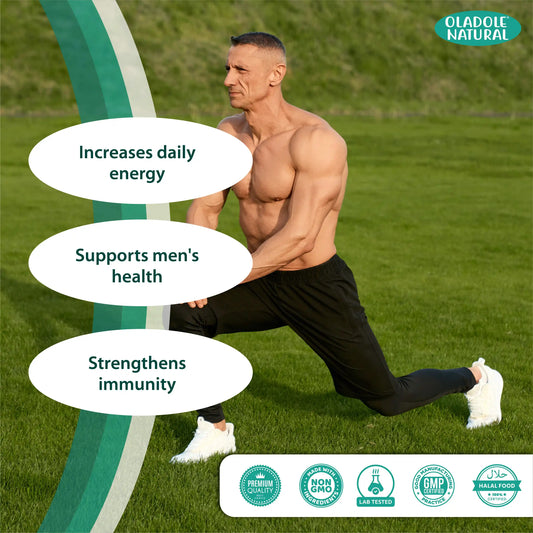 Oladole Natural Men's Multivitamin Supplement 60 Tablets