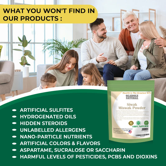 Oladole Natural Siwak Miswak Powder Our Product Features