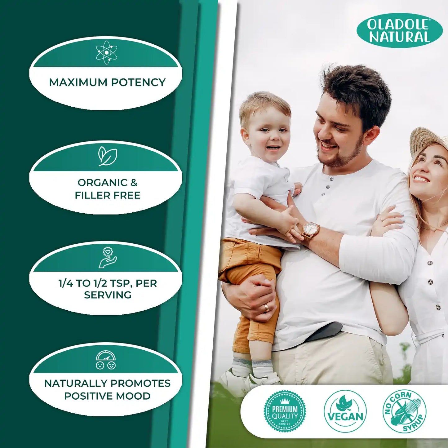 Oladole Natural Organic Mucuna Powder 100g