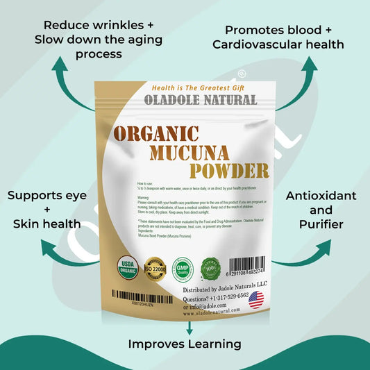 Oladole Natural Organic Mucuna Powder 100g