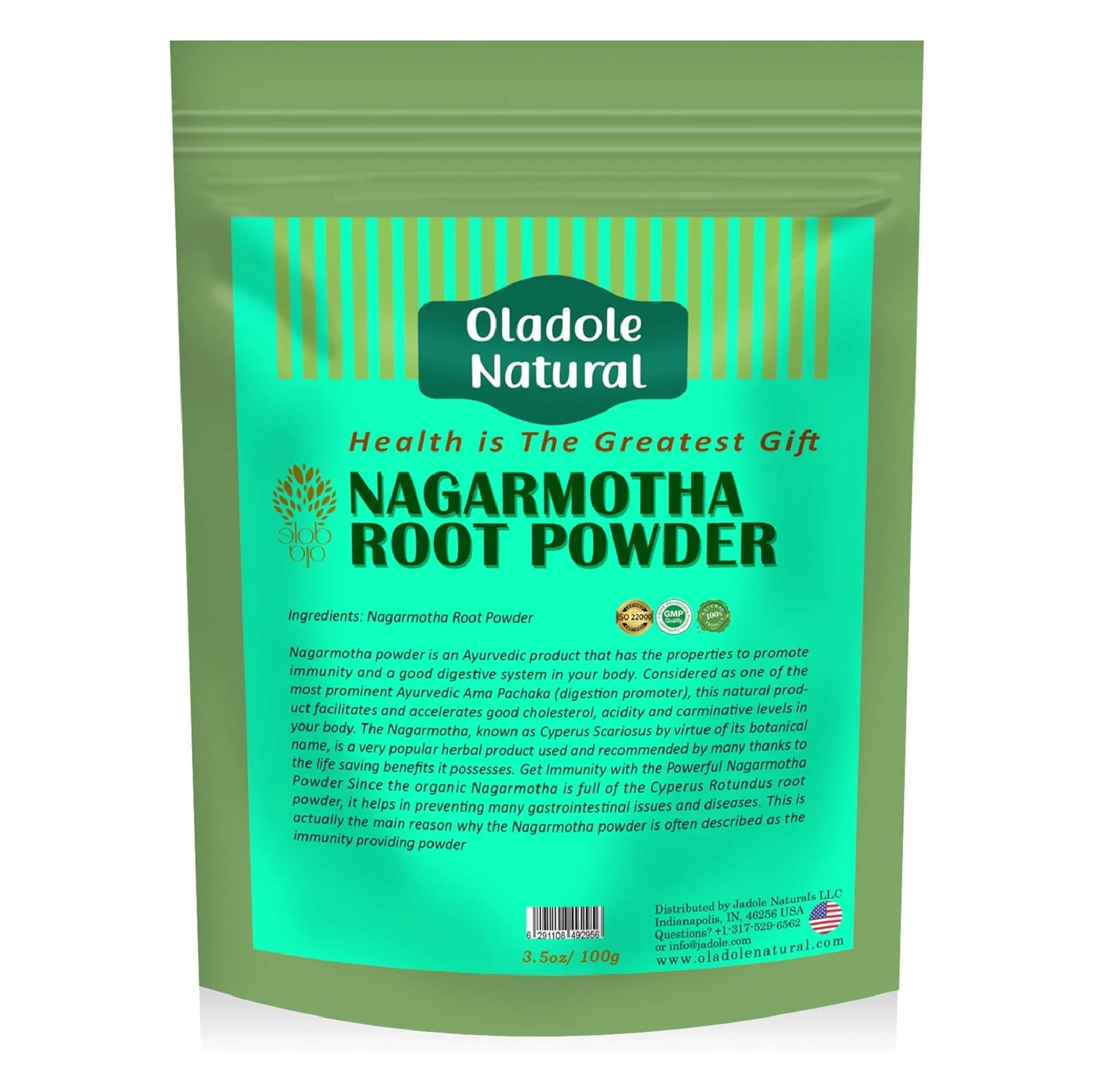 Oladole Natural Nagarmotha Powder 100g