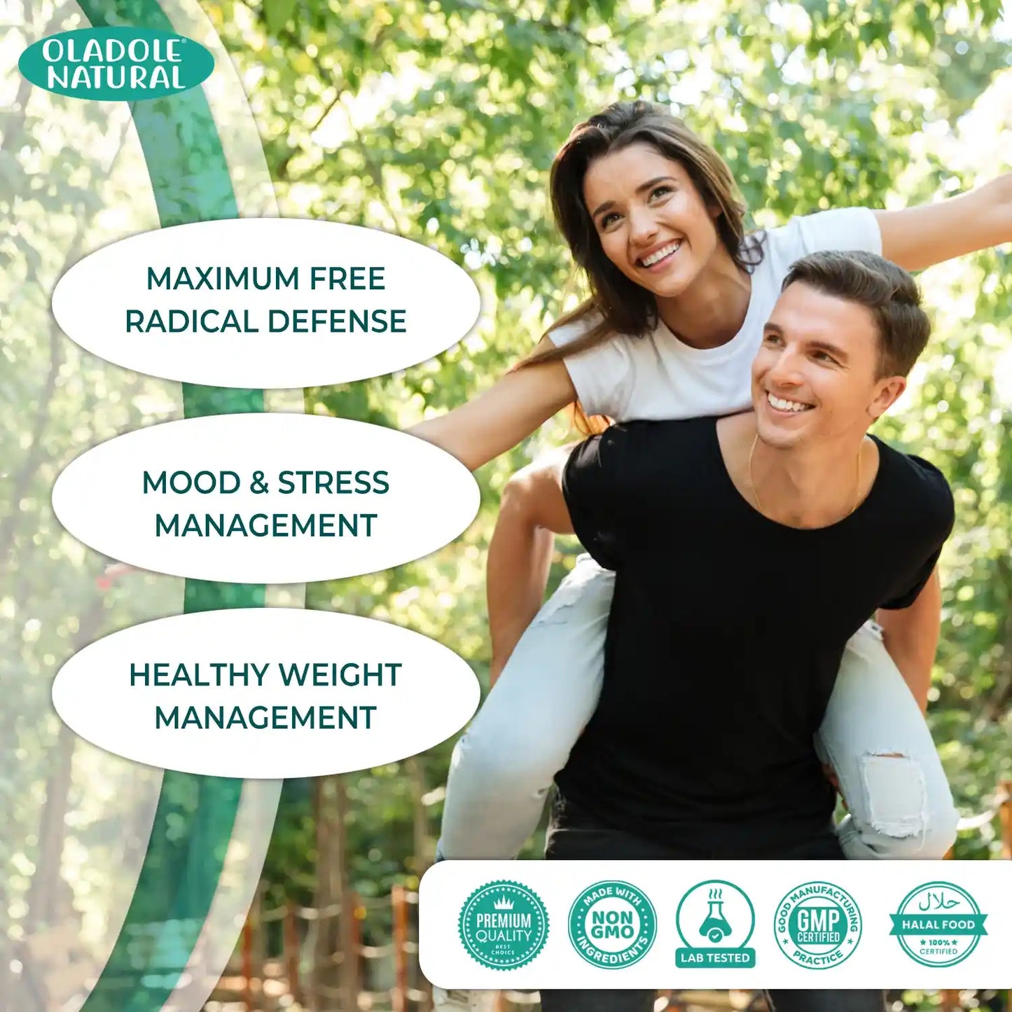 Oladole Natural Olive Leaf Extract 1000mg 120 Capsule
