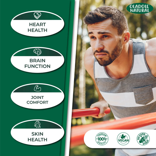 Oladole Natural Omega 3 Fish Oil 1000mg 100 Softgel