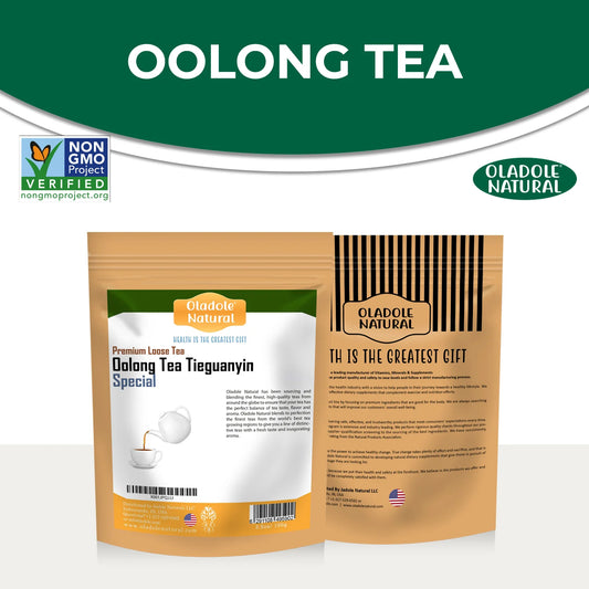 Oladole Natural Oolong Tea Tieguanyin Special Front And Back 