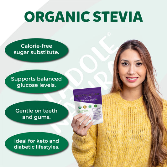 Oladole Natural Organic Stevia Sweetener Blend 200g