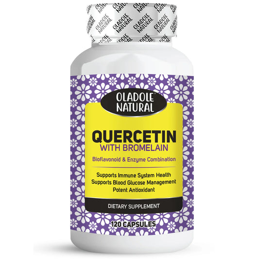 Oladole Natural Quercetin With Bromelain 120 capsules