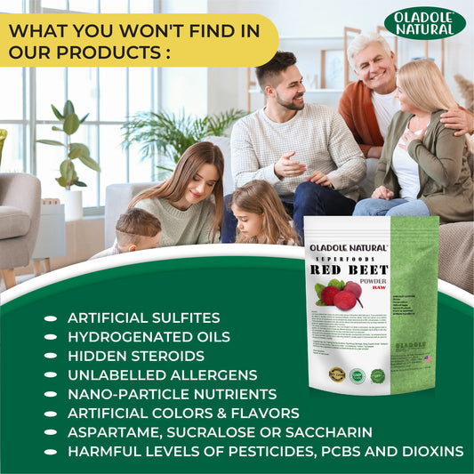 Oladole Natural Organic Red Beet Root Powder 100g