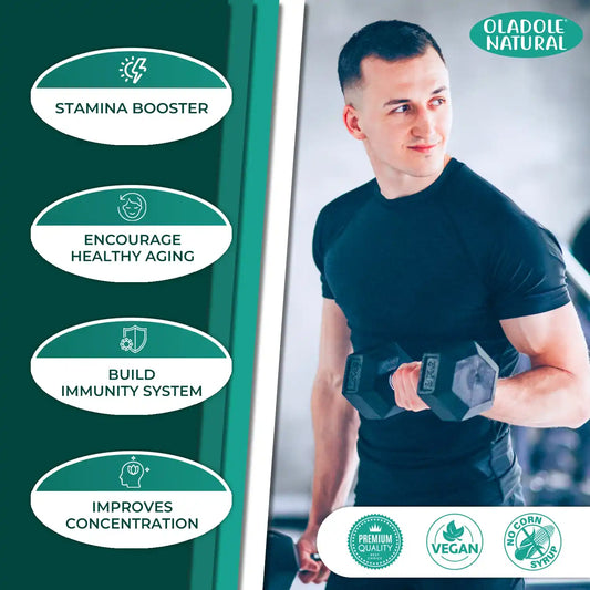 Oladole Natural Shatavari 1000mg 120 Capsules