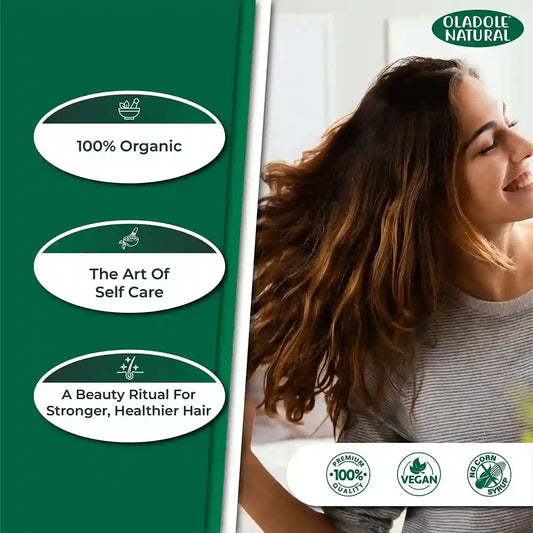 Oladole Natural Organic Natural Sidr Powder for Hair & Skin 300grams