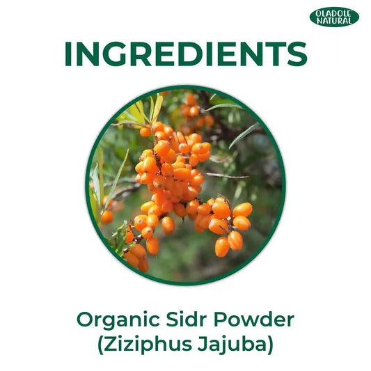Oladole Natural Organic Natural Sidr Powder for Hair & Skin 300grams