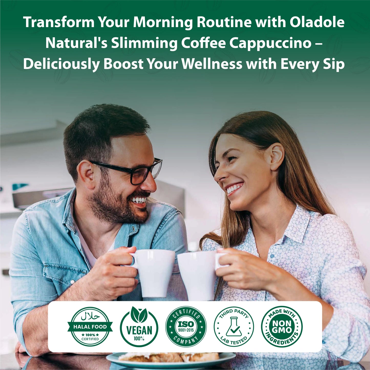 Oladole Natural Slimming Coffee Cappuccino 150g 10 Packets