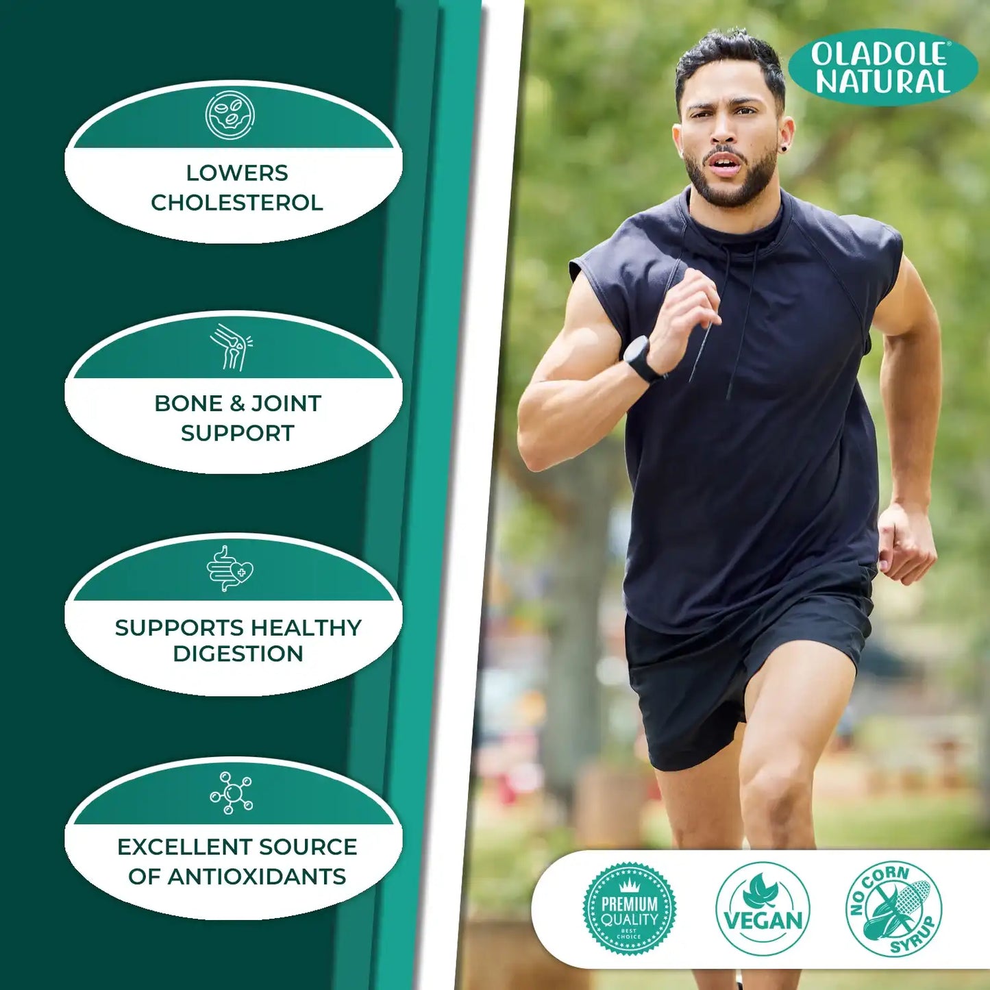 Oladole Natural Organic Spirulina Powder 100g