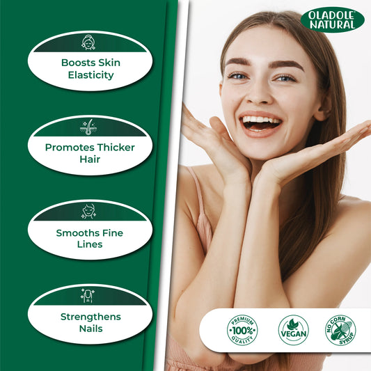 Oladole Natural Super Collagen with Vitamin C 6000mg 120 Tablets