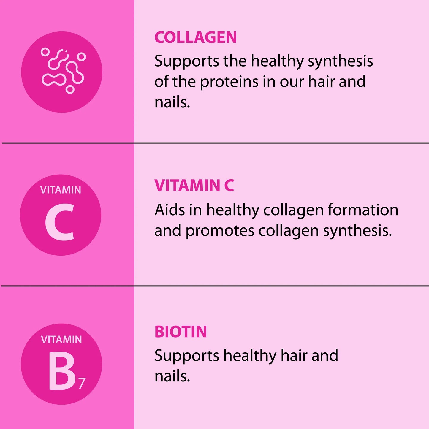 Oladole Natural Super Collagen Peptides + Vitamin C & Biotin