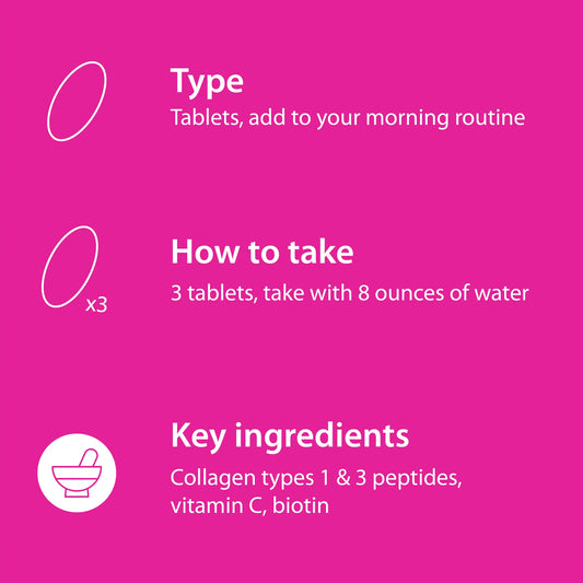 Oladole Natural Super Collagen Peptides + Vitamin C & Biotin