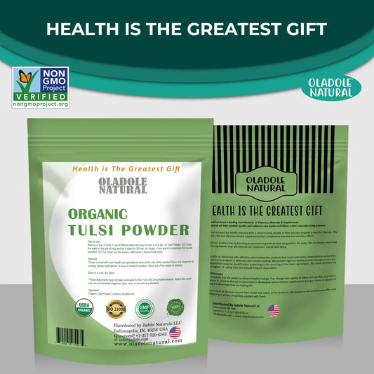 Oladole Natural Organic Tulsi Powder 100g