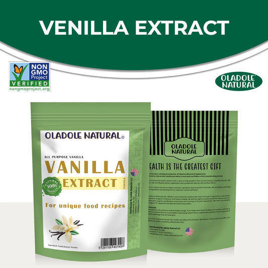 Oladole Natural Vanilla Extract Powder 50g