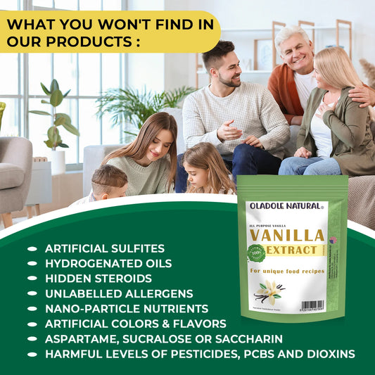 Oladole Natural Vanilla Extract Powder 50g