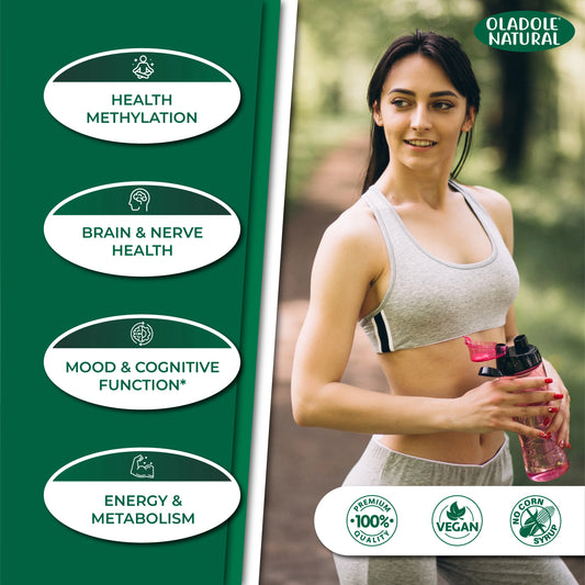 Oladole Natural Vitamin B-12 (1000mcg) - 100 Lozenges