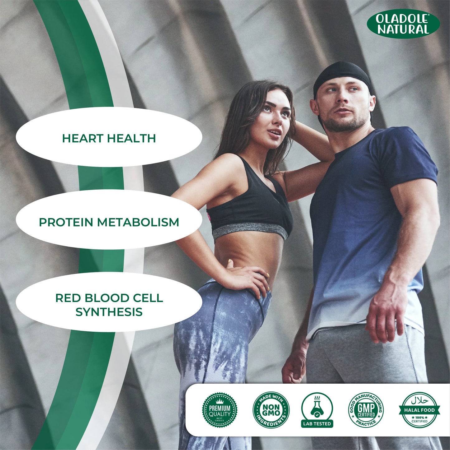 Oladole Natural Vitamin B-12 (1000mcg) - 100 Lozenges