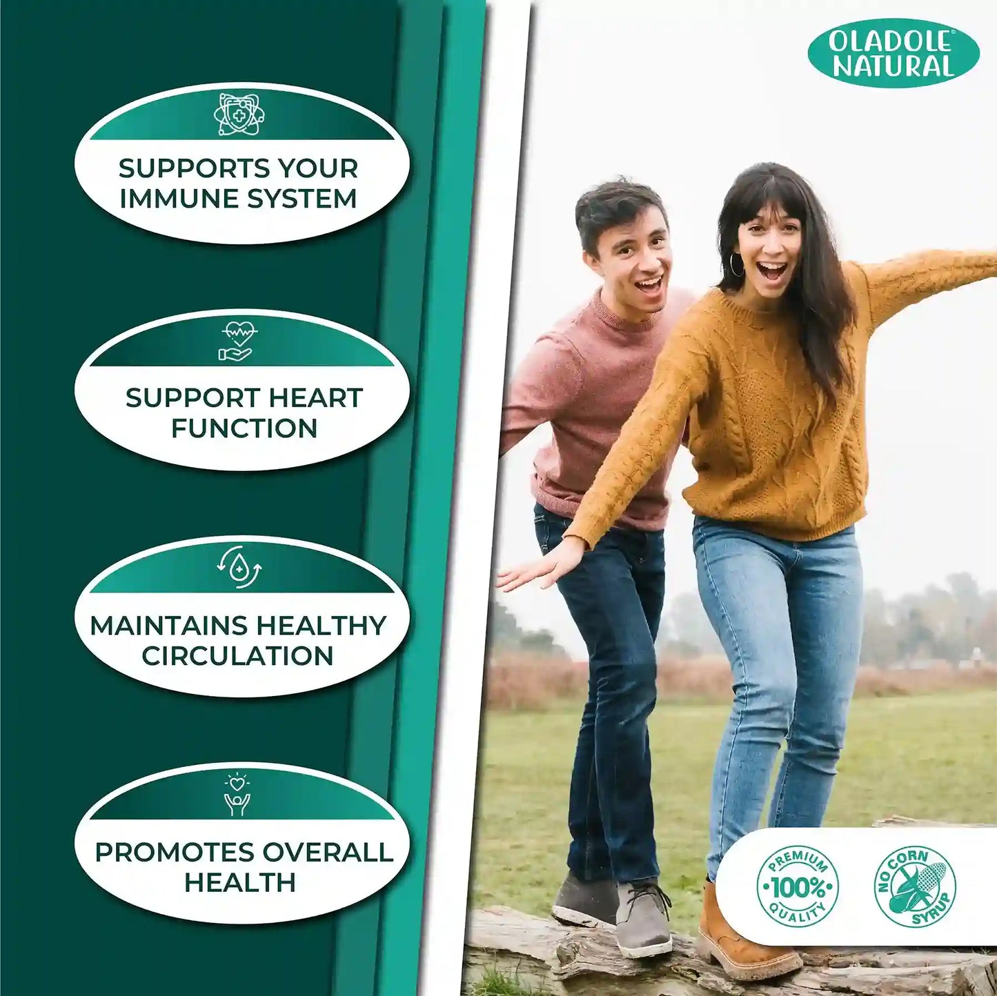 Oladole Natural Vitamin D3 1000 iu 120 Softgels