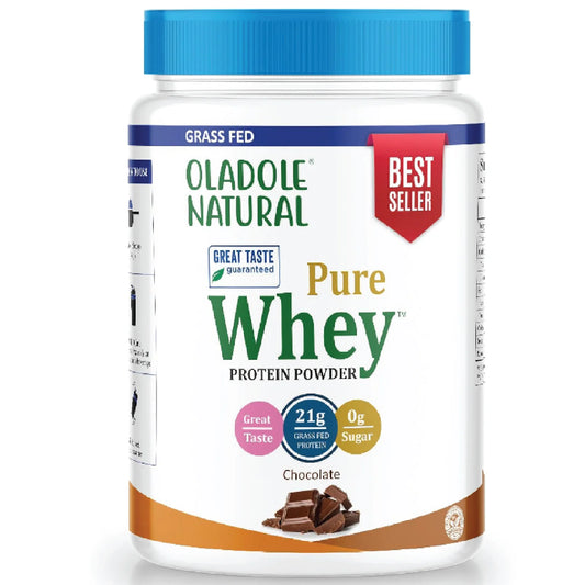 Oladole Natural Whey Protein Powder 820g Chocolate Bean