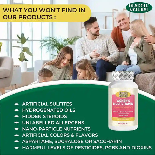 Oladole Natural Multivitamin for Women 60 Tablets