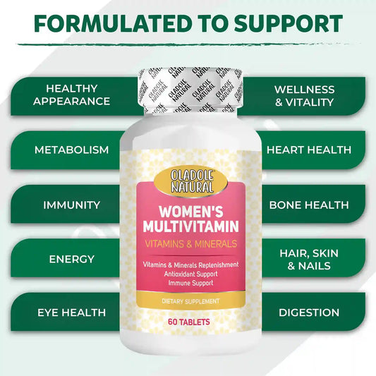 Oladole Natural Multivitamin for Women 60 Tablets