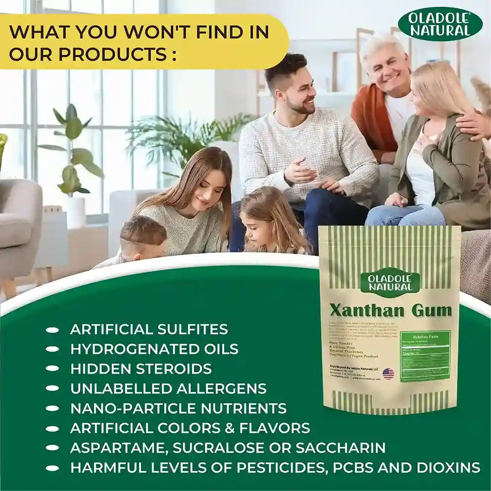 Oladole Natural Premium Quality Xanthan Gum, 200g