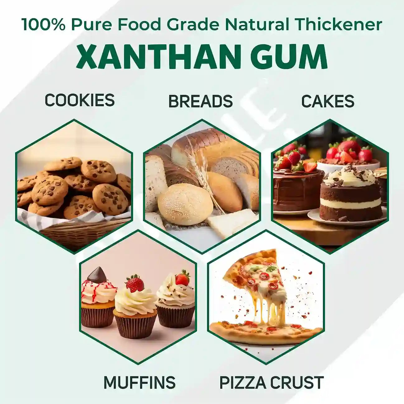 Oladole Natural Premium Quality Xanthan Gum, 200g