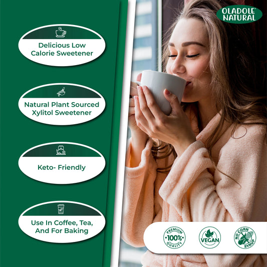 Oladole Natural pure Xylitol Key Benefits