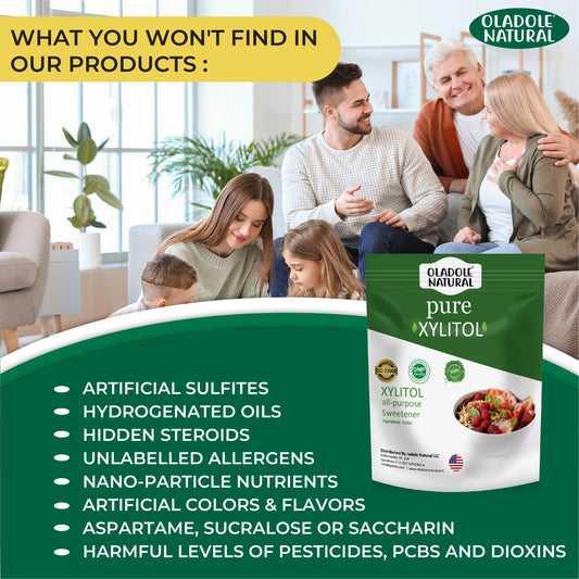 Oladole Natural pure Xylitol  Our Product Features