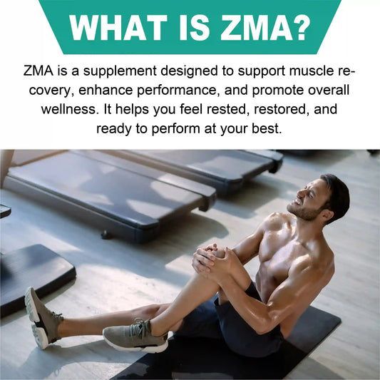 Oladole Natural ZMA Sports Recovery Supplement 90 Capsules