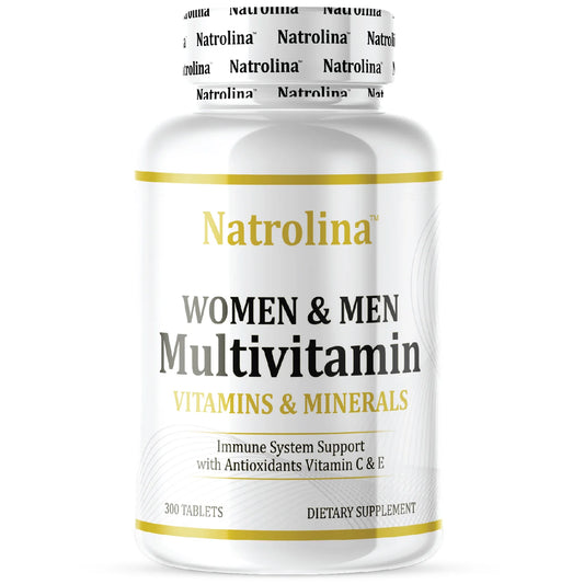 Natrolina Adults Multivitamin for Men & Women | 300 Tablets