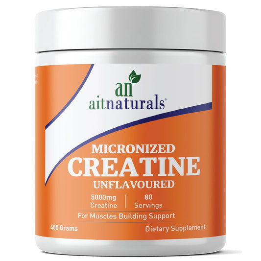 Aitnaturals Micronized Creatine Unflavoured - 400 g