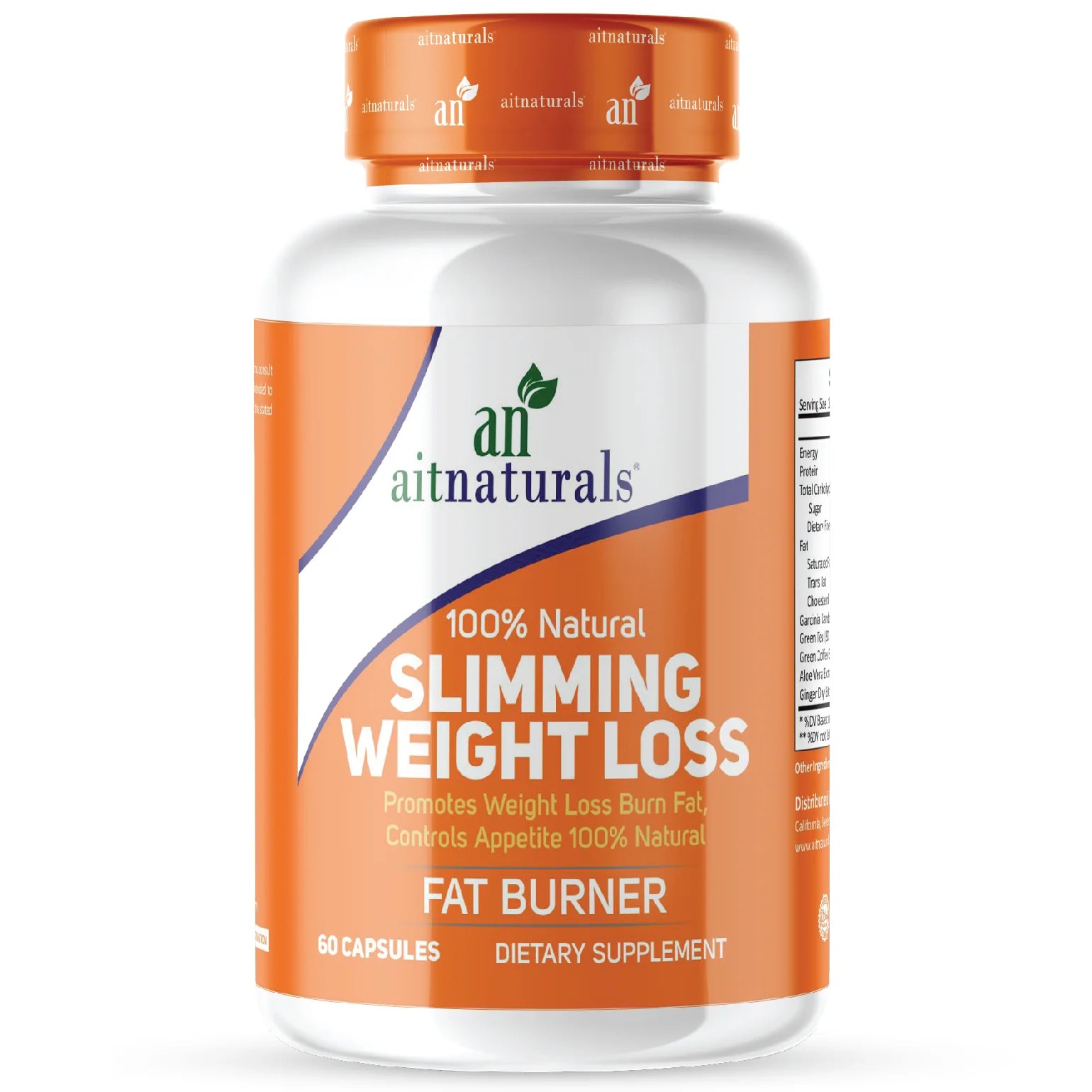 حمية أيت ناتشورالز لإنقاص الوزن - 60 كبسولة