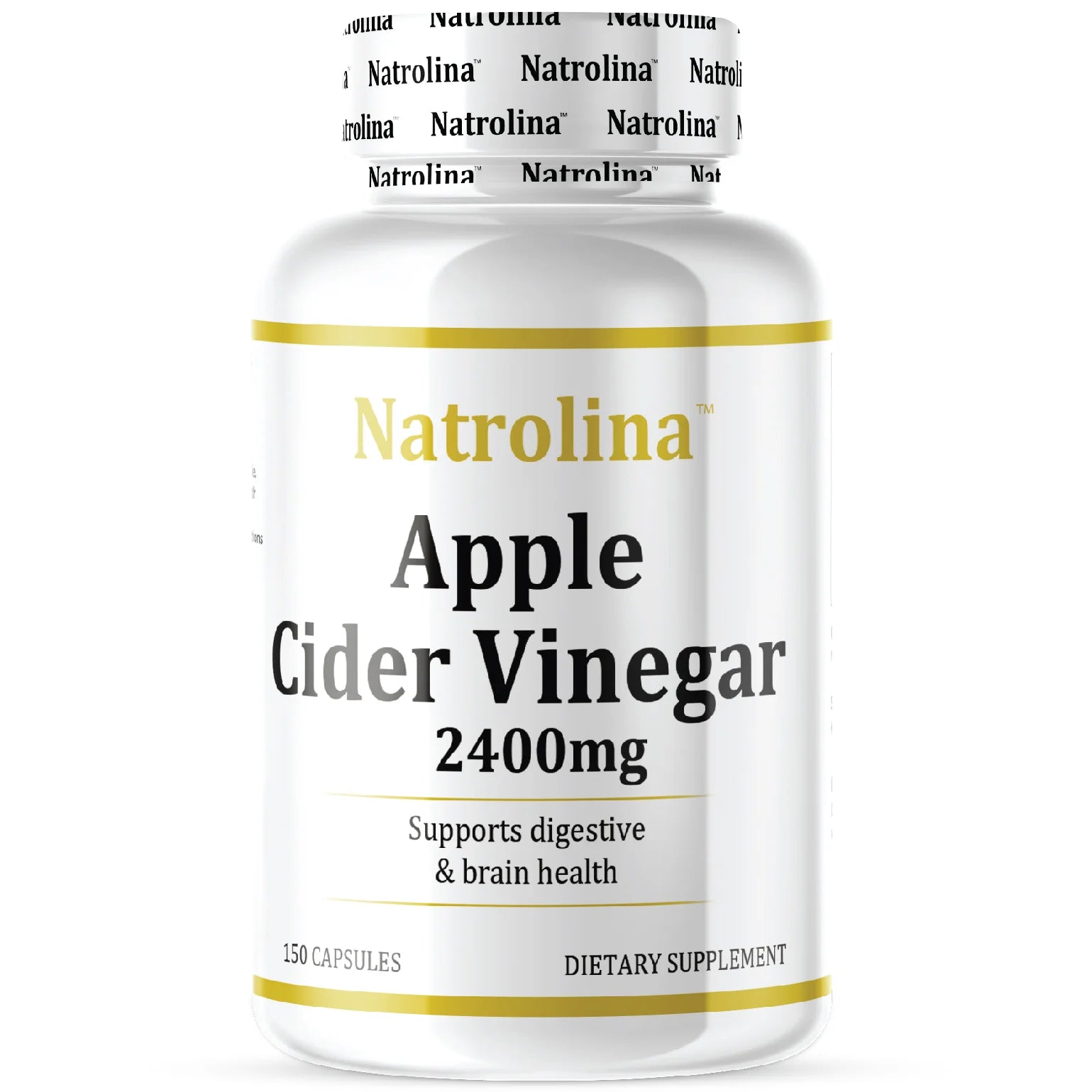 خل التفاح ناترولينا ٢٤٠٠ ملغ، ١٥٠ كبسولة 